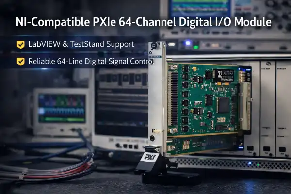 What Makes a PXIe 64-Channel Digital I/O Module NI-Compatible?